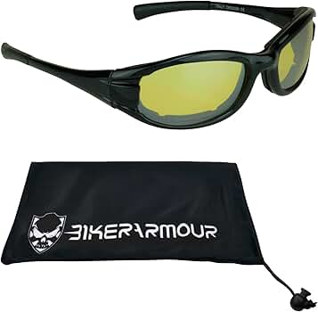Amazon.com: Bikershades Small Motorcycle Glasses Goggles
